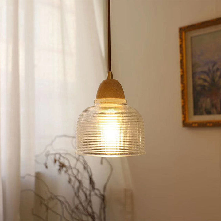 Retro Clear Glass Pendant Lights - Multiple Types for Hallway