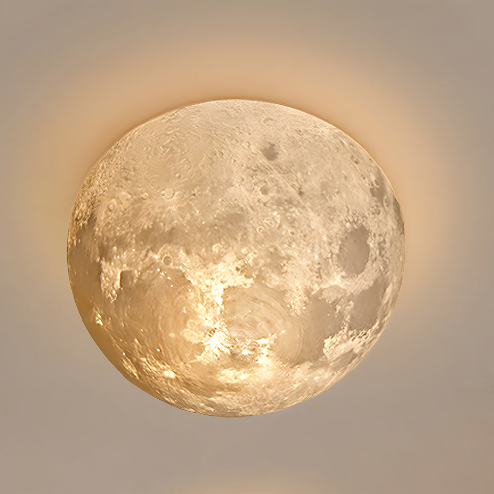 Moon Globe Wall Light - Art Decor Hallway Sconce Outdoor