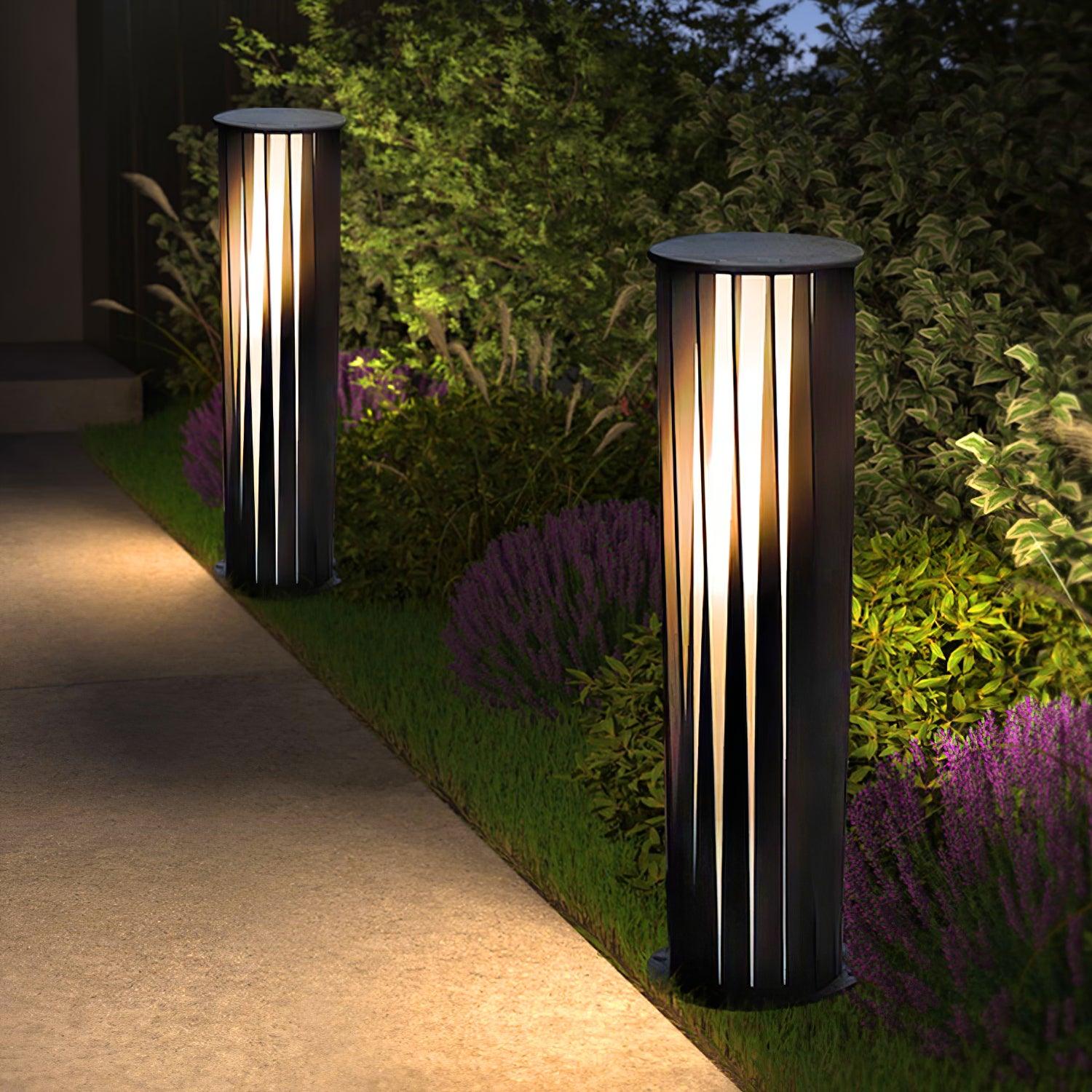 LED Outdoor Post Lamp - Energy-Saving Acrylic Light for Garden & Patio