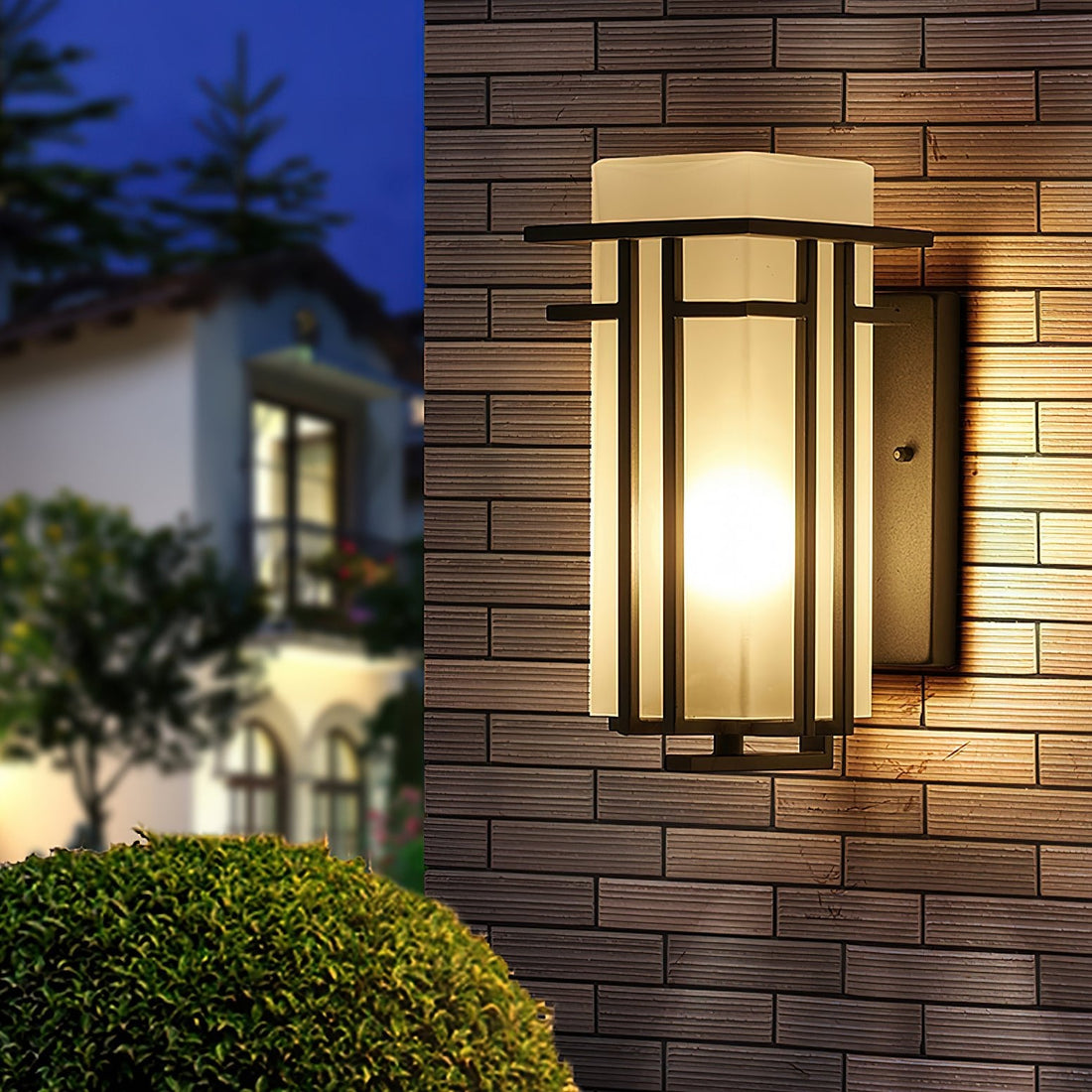 Außenwandlampe - Retro-Wandleuchte aus Eisen für die Beleuchtung von Vorder- und Hintertüren