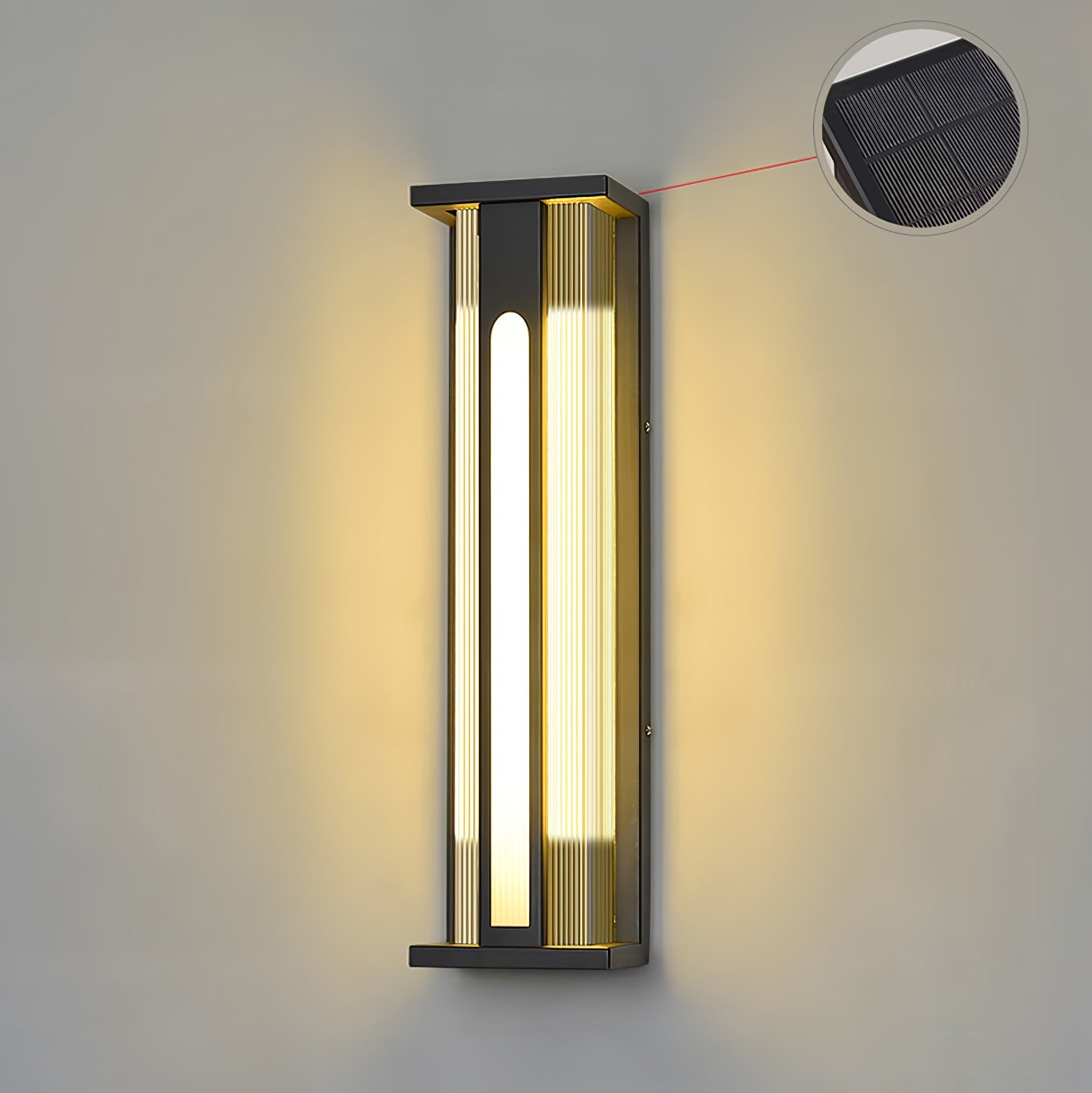Outdoor Wall Lamp - Modern Stainless Steel LED Light for Garden & Balcony