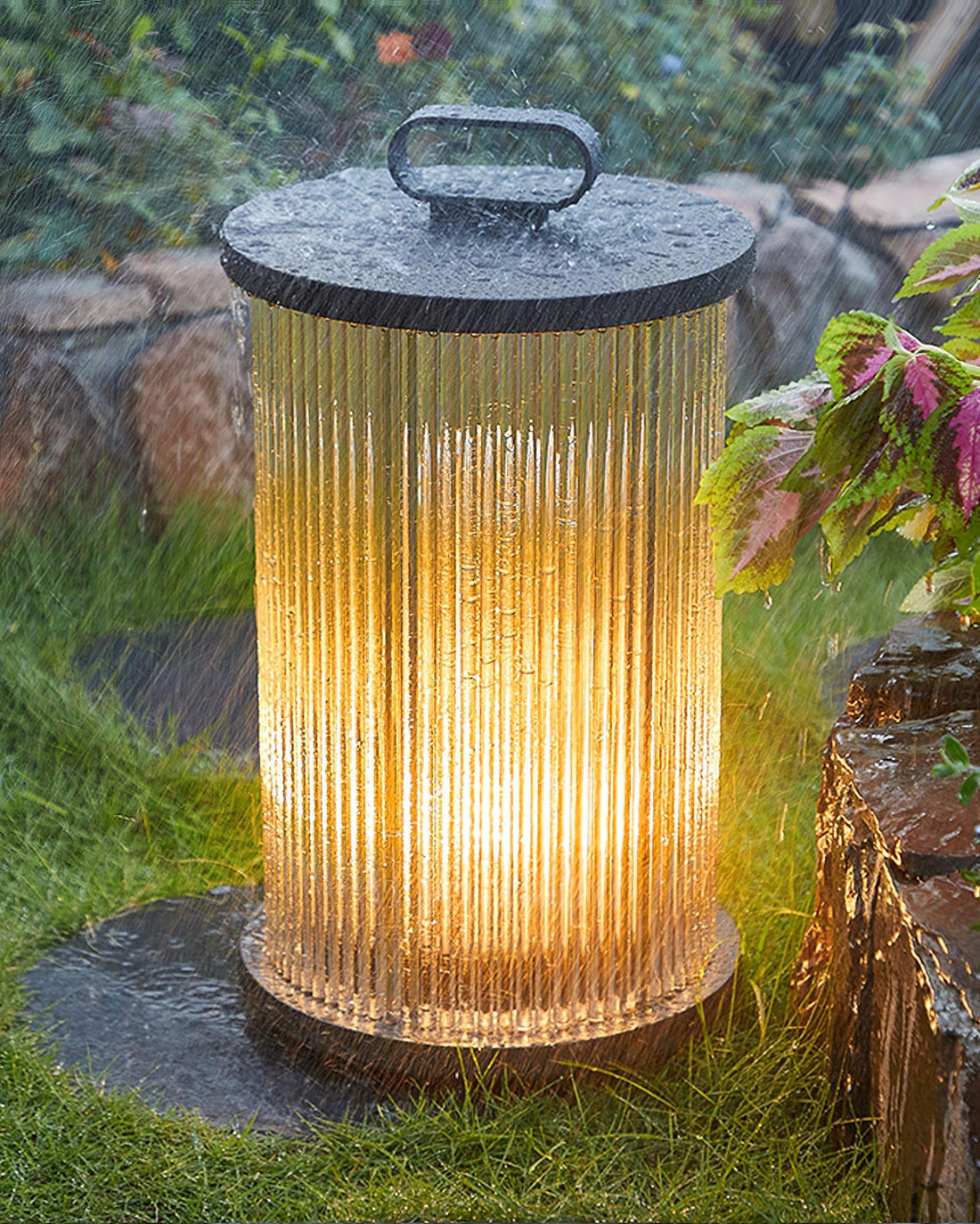 Lantern Garden Outdoor Light - Garden Outdoor Lamp Ideal for Walkways