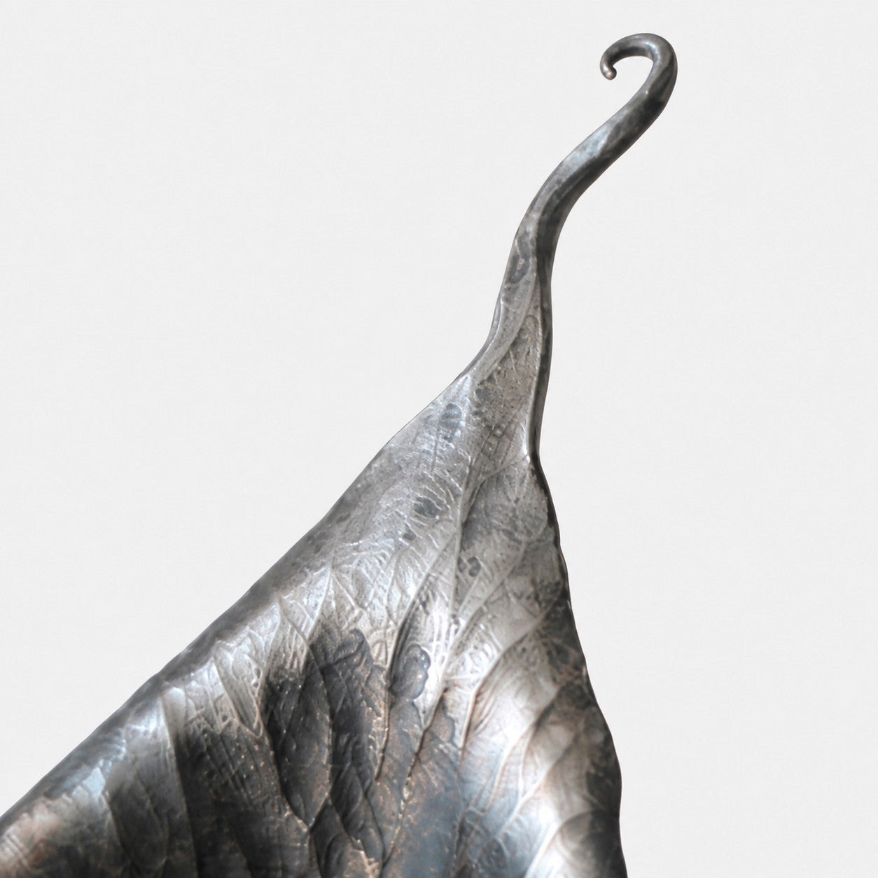 Hand-Forged Iron Calla Lily Stem Decor