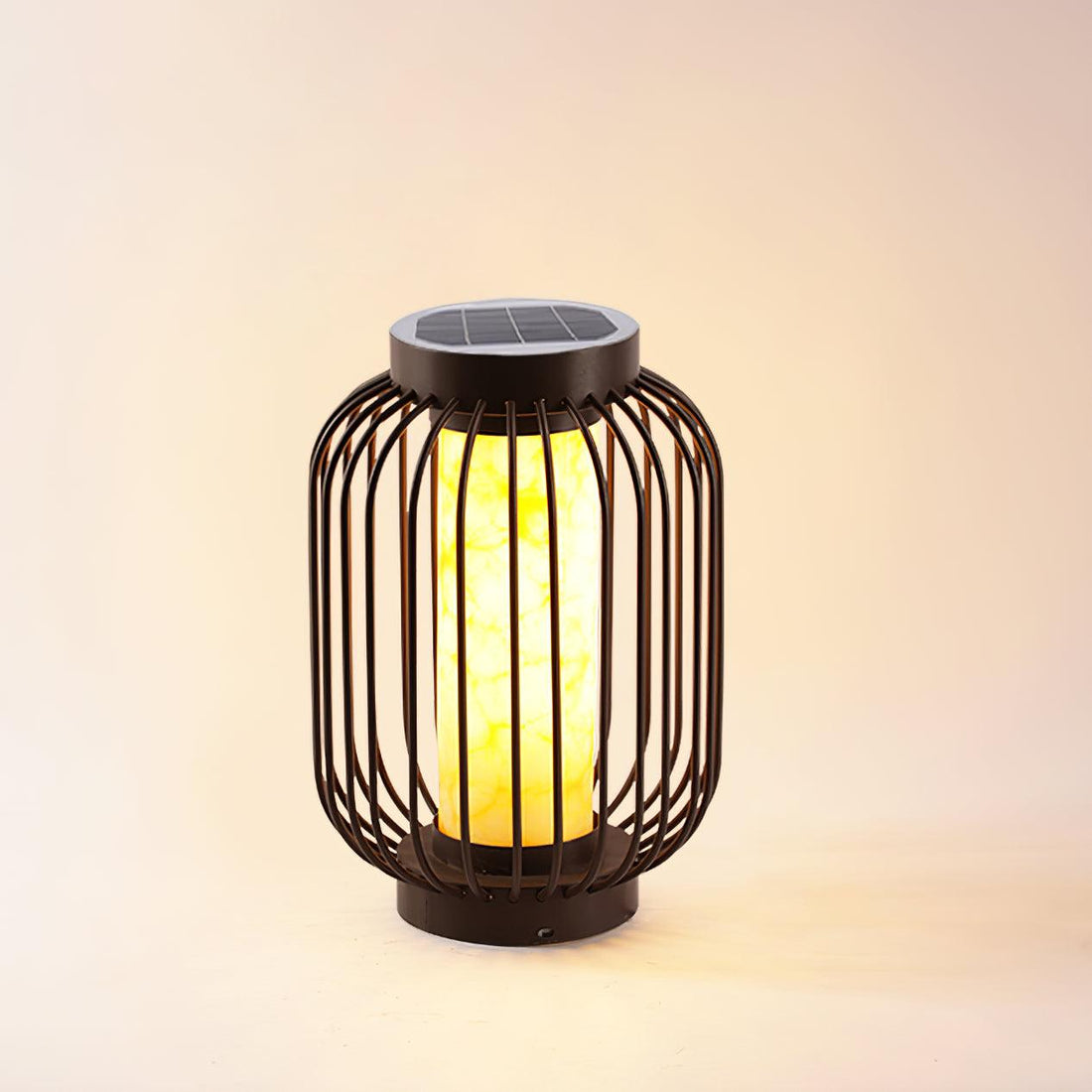 Metal Outdoor Table Lamp - Elegant Weather-Proof Lamp for Patio