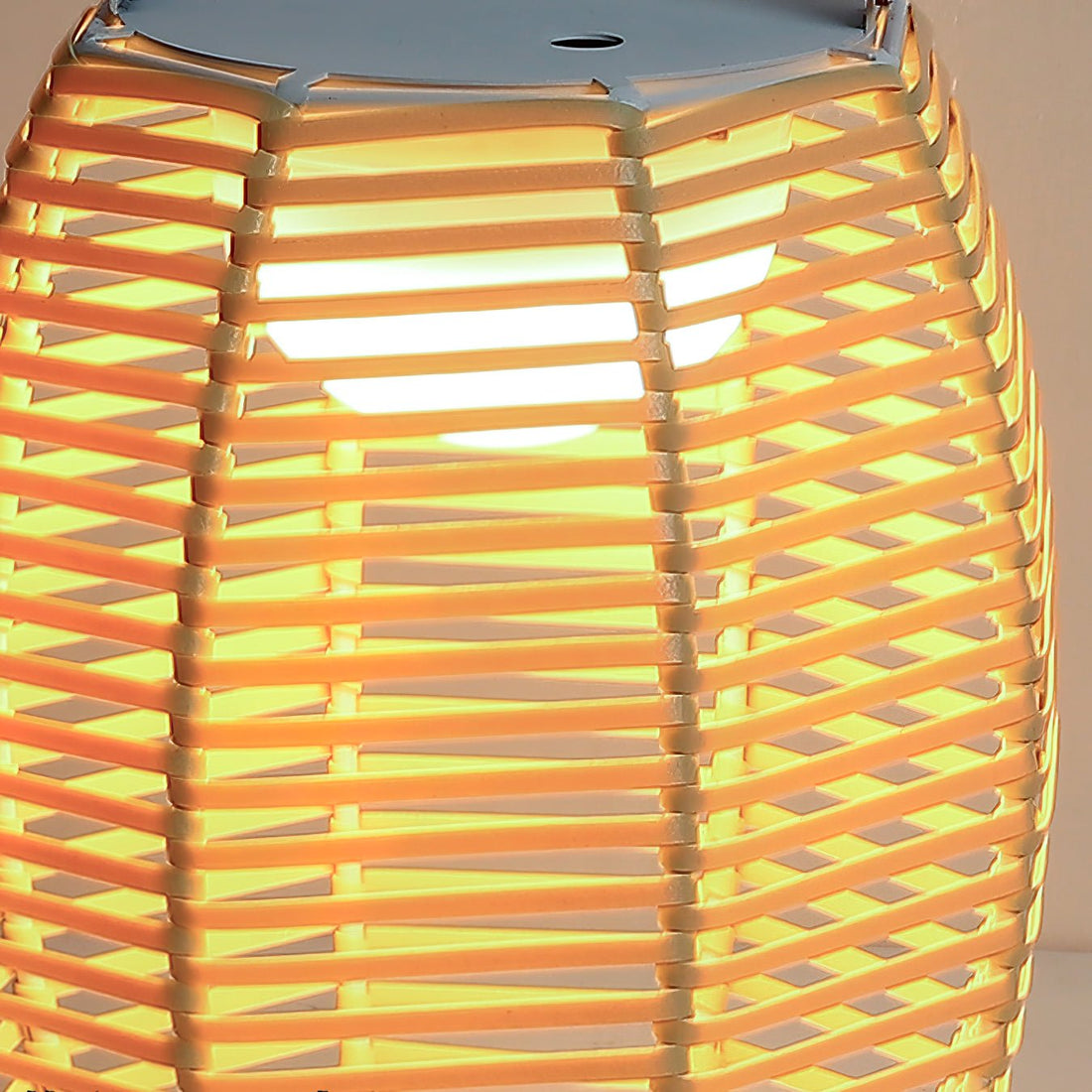 Lantern Built-in Battery Table Lamp - Portable Lamp for Bedroom