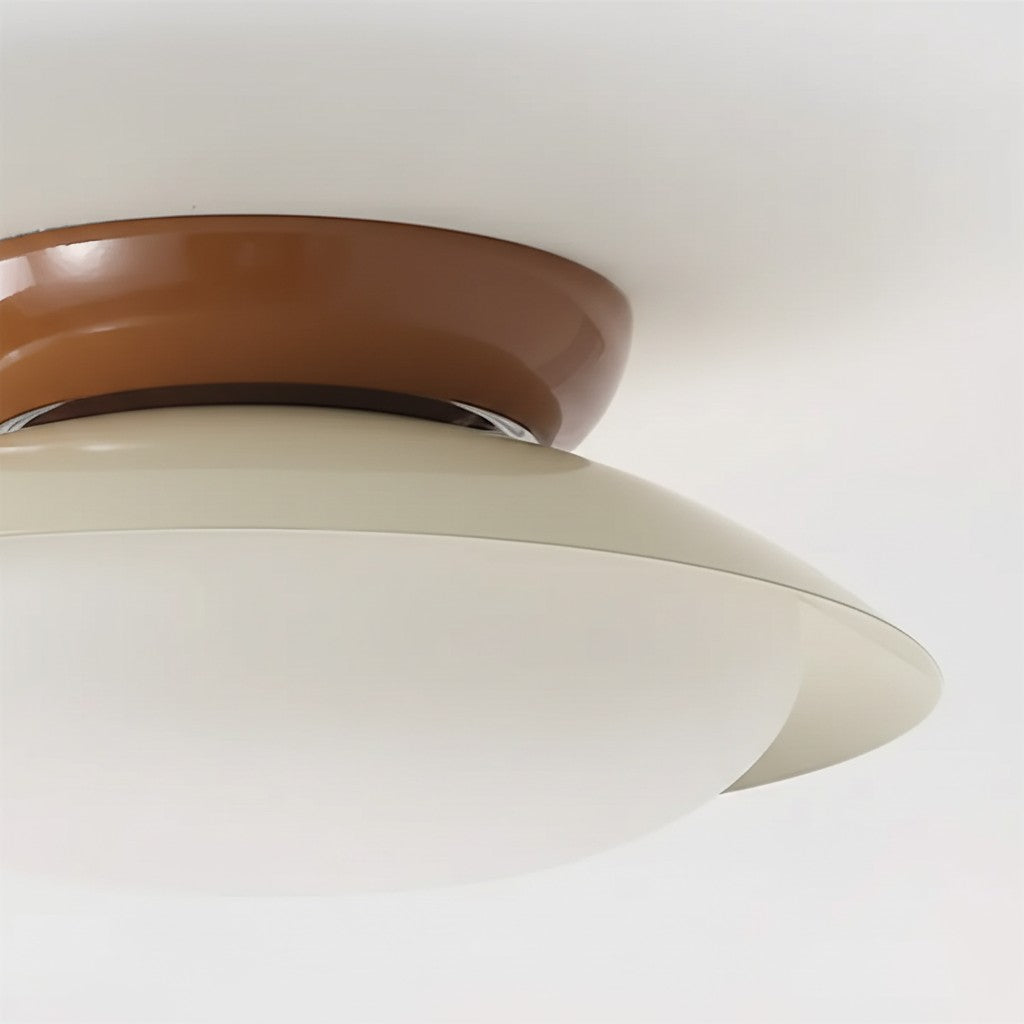 Heliora Modern Dome Ceiling Light – Minimalist Retro Style for Living Spaces