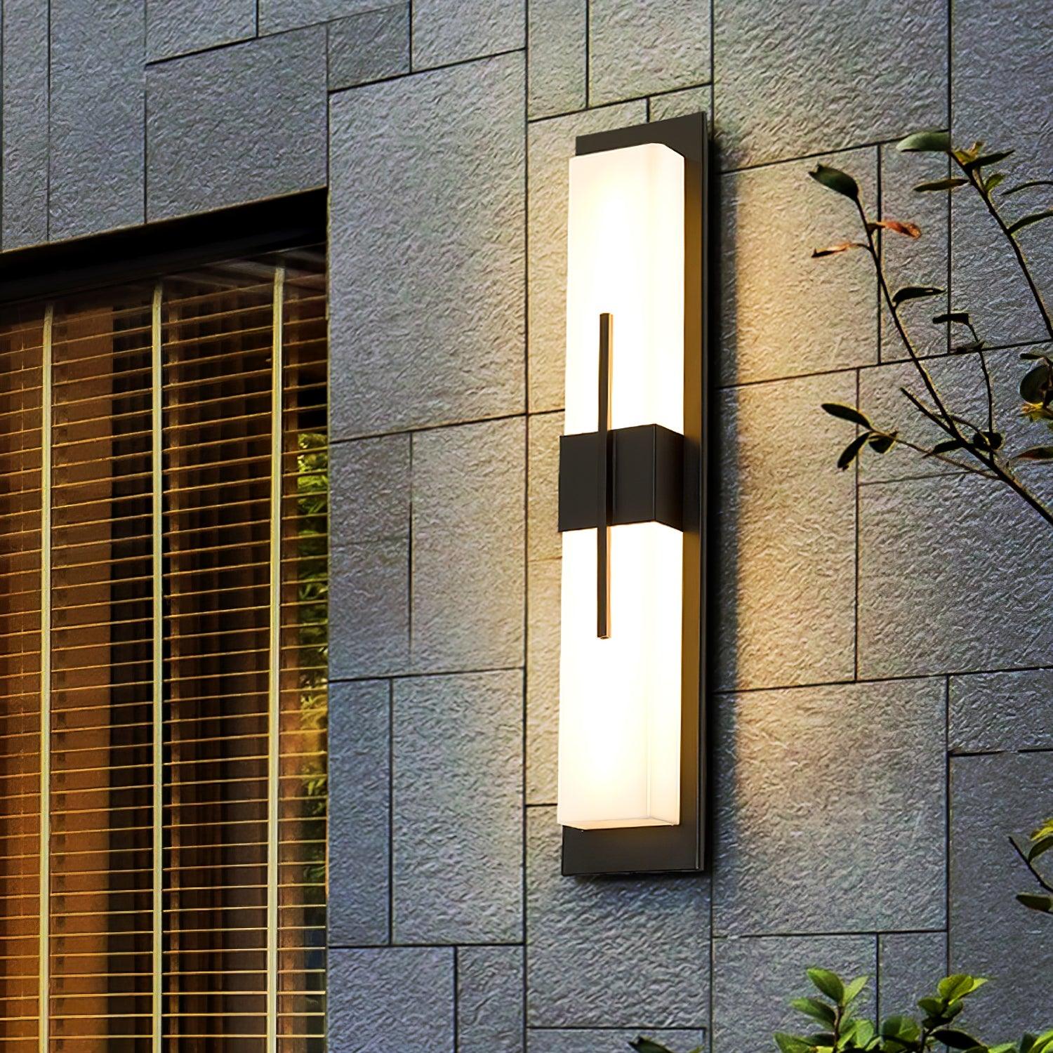 Outdoor Wall Light - Waterproof Modern Exterior Lamp for Porch & Garden