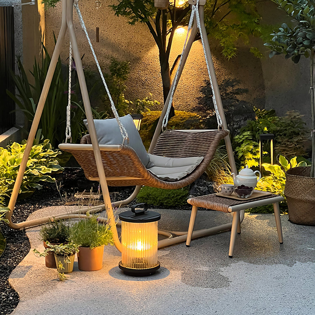 Lantern Garden Outdoor Light - Garden Outdoor Lamp Ideal for Walkways