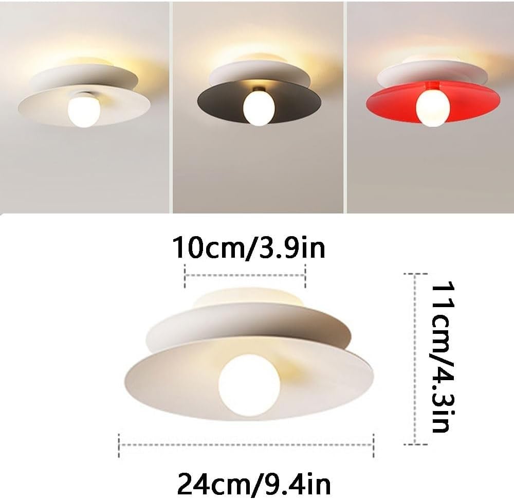 Minimalist Round Ceiling Light – Modern LED Fixture for Home Interiors