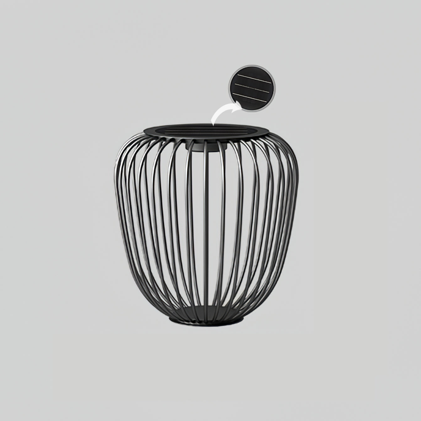 Meridiano Tischleuchte – Wiederaufladbares LED-Licht für Terrasse &amp; Garten
