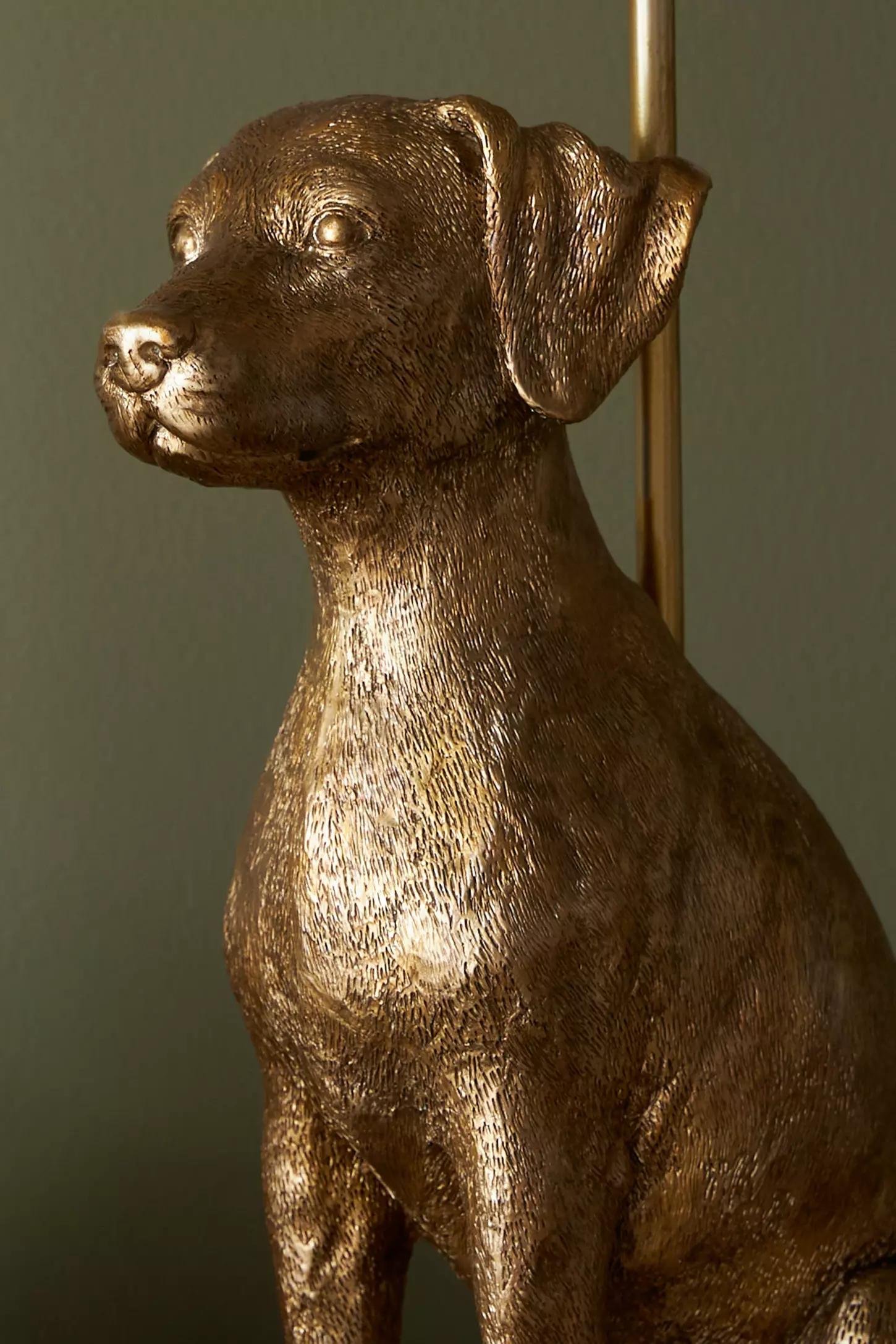 Pawdia Einzigartige Tischlampe – Dekorative Nachttischlampe aus Stoff mit Tiermotiv