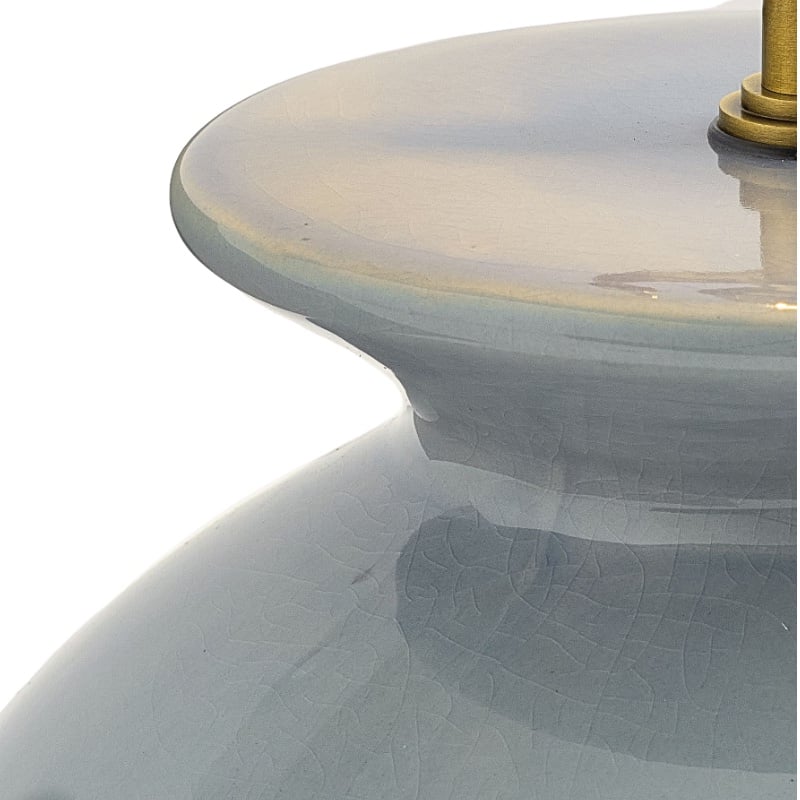 Noria Modern Accent Lamp - Globe Ceramic for Bedroom and Study