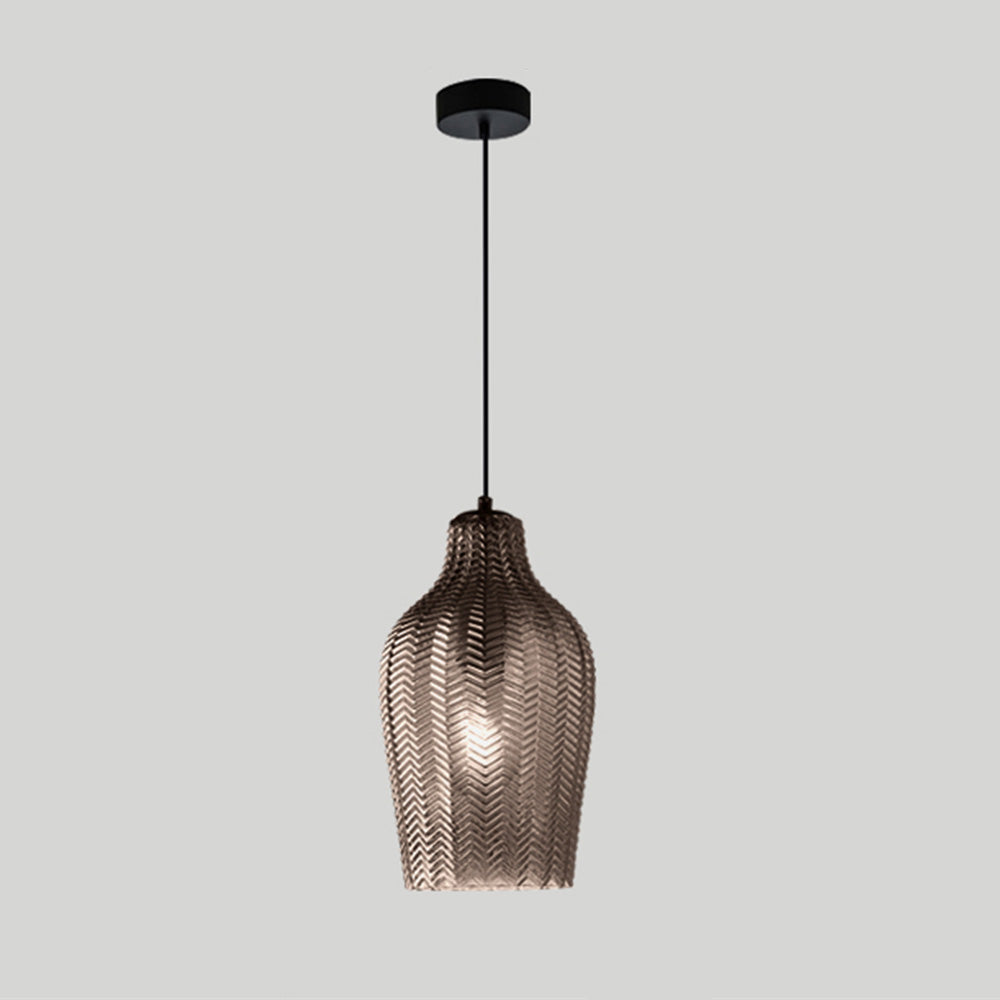 Glass Lampshade Pendant Lamp - Stylish Fixture for Living Room