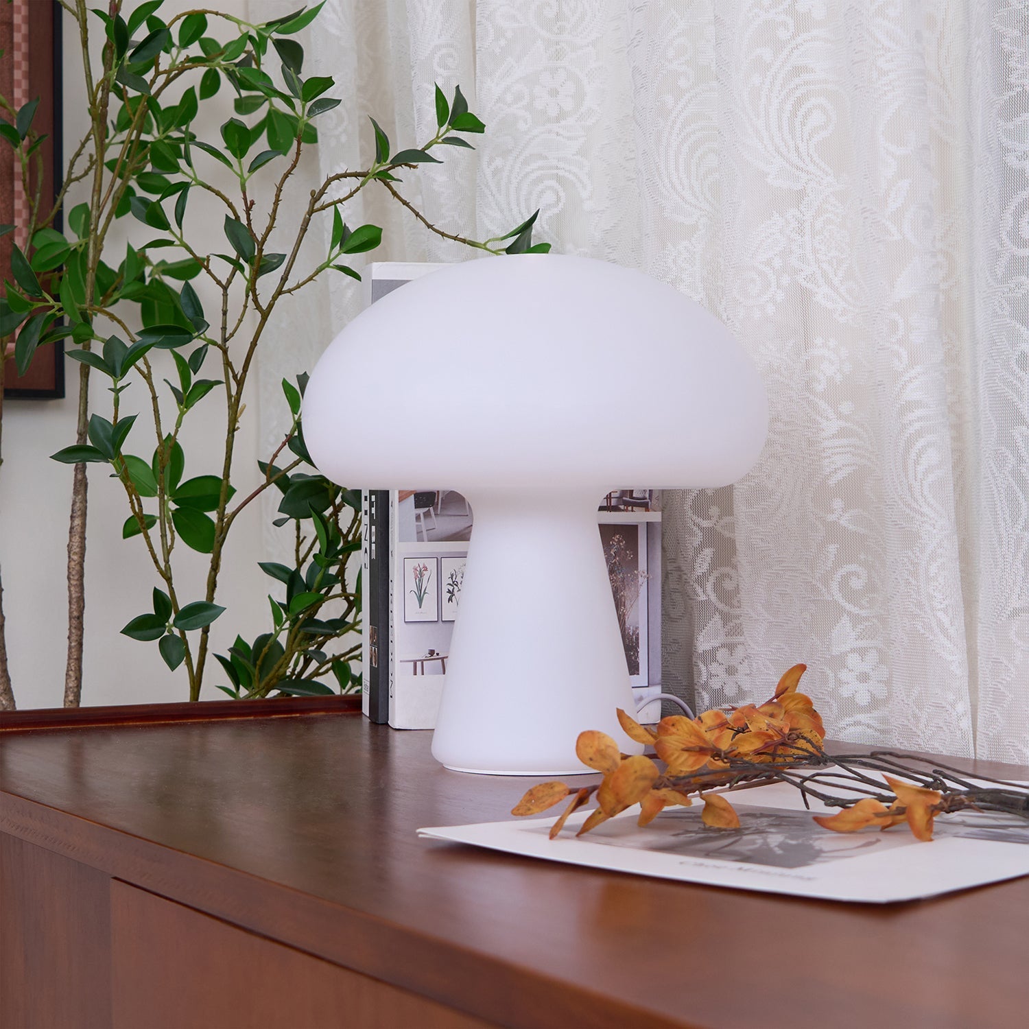Tragbare Tischleuchte – wiederaufladbare moderne Lampe für Terrasse und Garten
