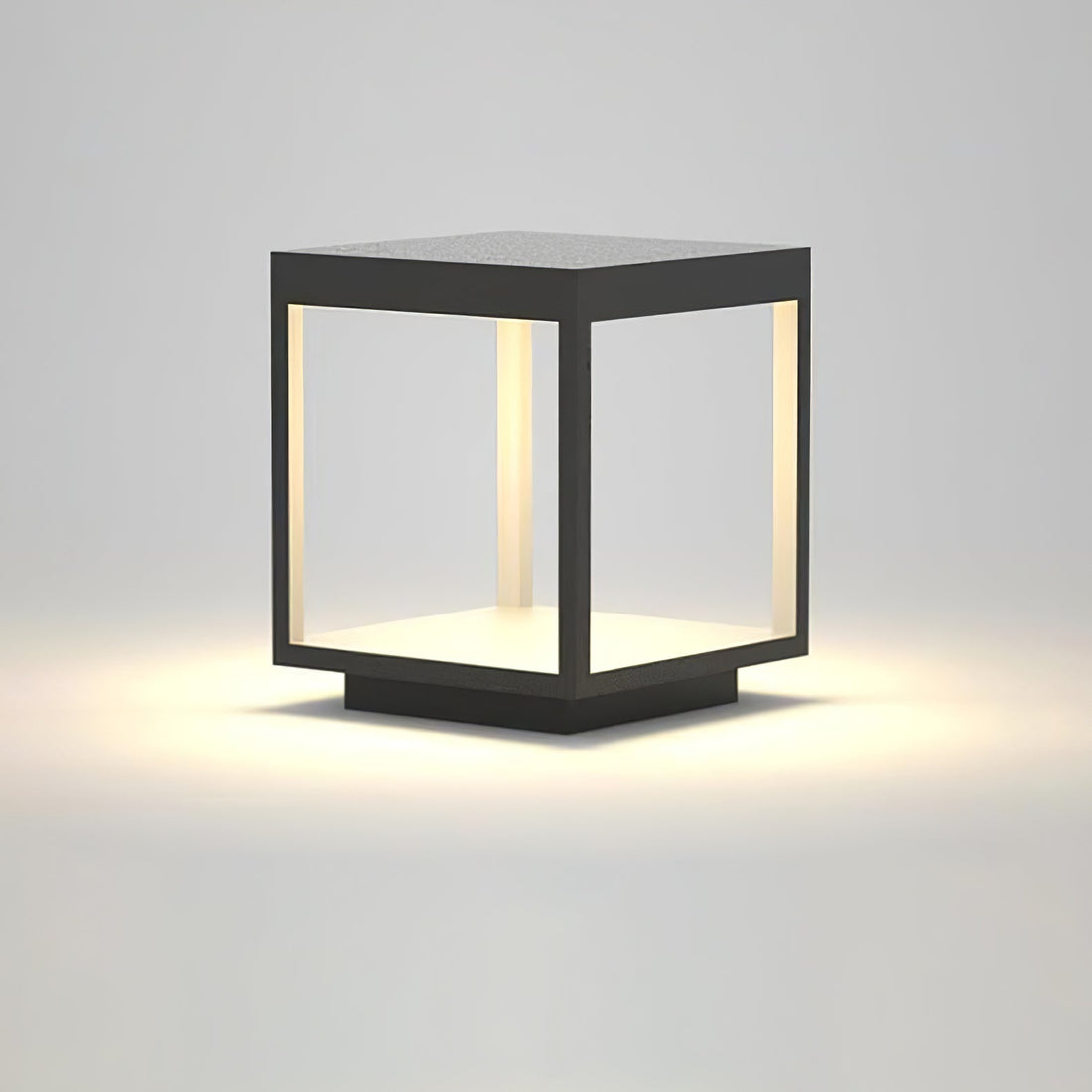 Square Frame Solar Outdoor Light - Garden Light with Durable Metal