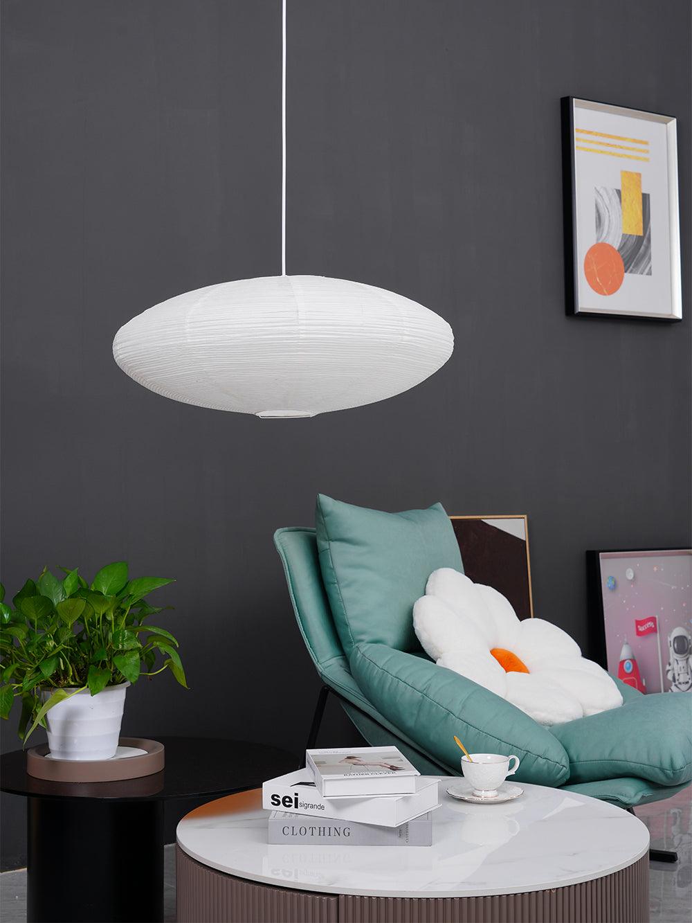 Mulberry Washi Pendelleuchte – Sanftes handgefertigtes Licht für warmes Wohndekor
