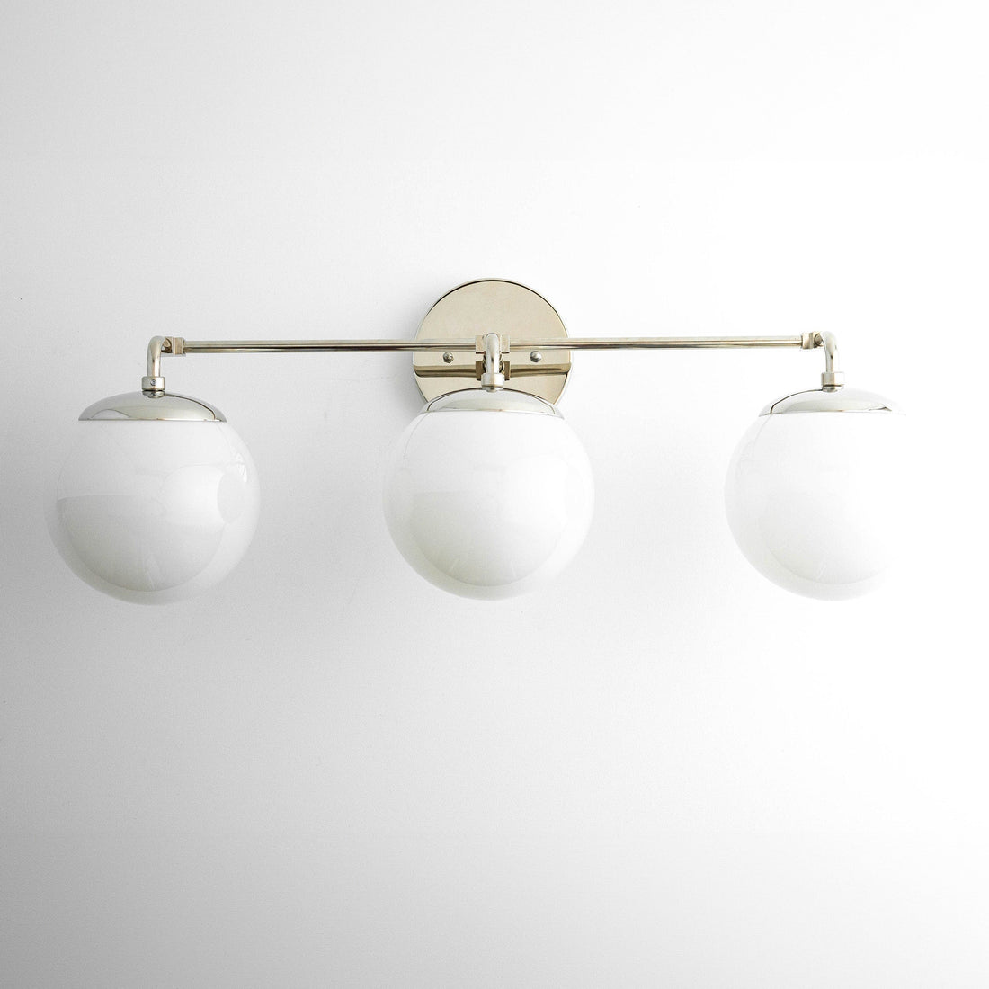 Glorica Glass Wall Sconce - Modern Vintage Vanity Light Fixture