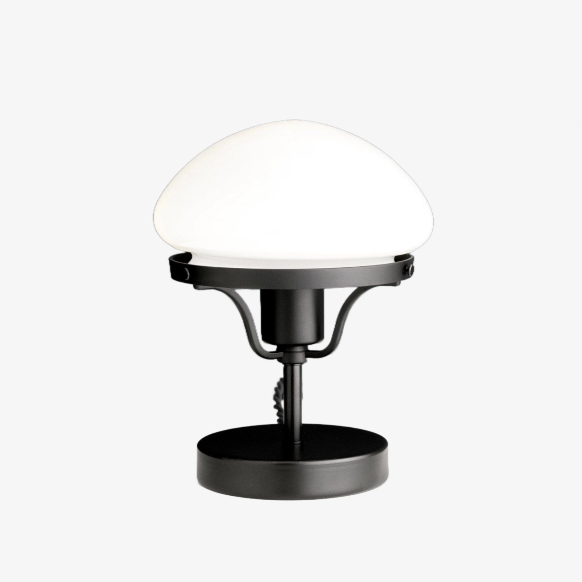 Ornato Luxe Modern Brass or Black Table Lamp - Convertible Table Light Fixture