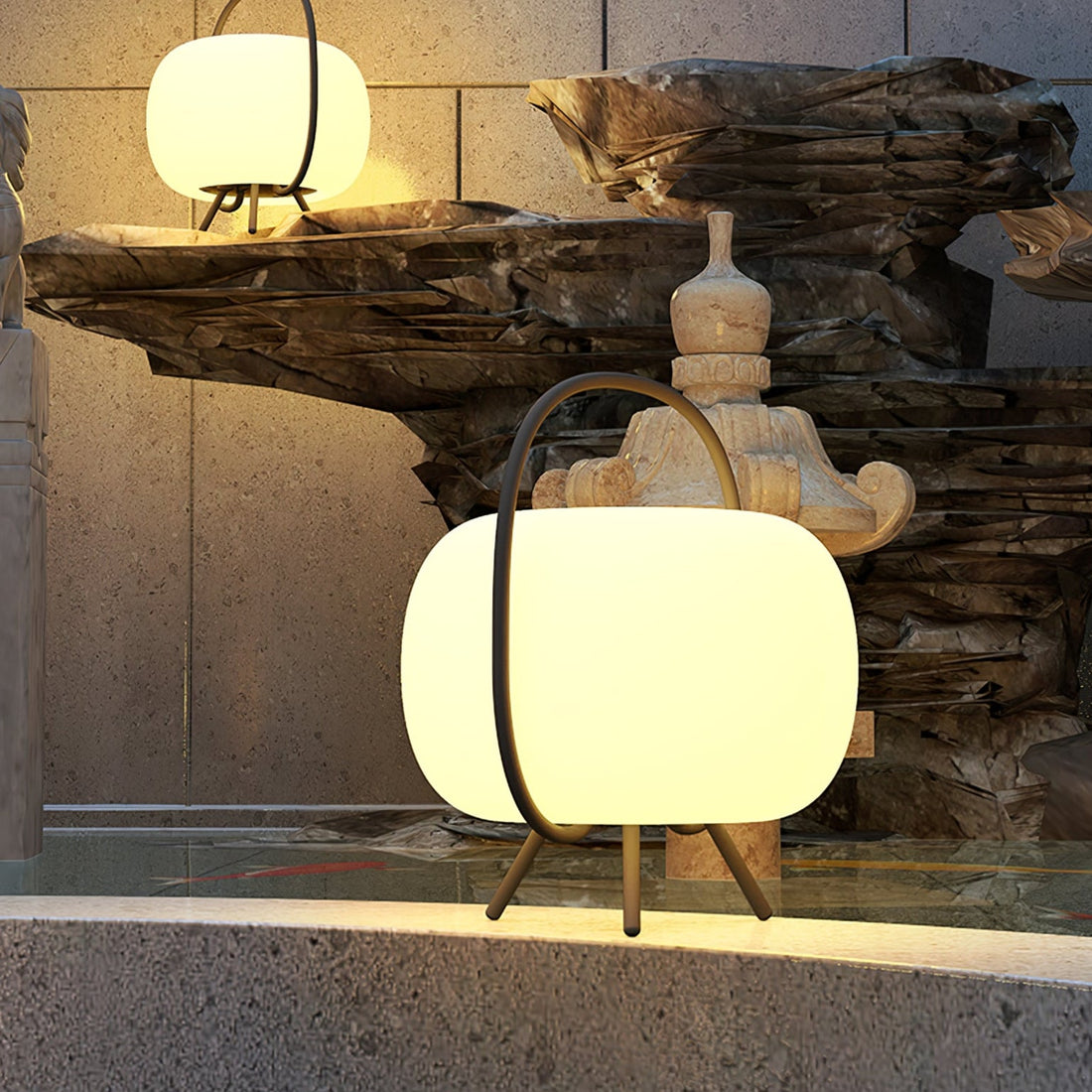 Lantern Outdoor Lamp - Solar Outdoor Lamp Great for Patios