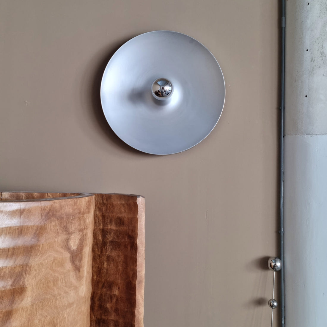 Space Age Disc Ceiling and Wall Lamp