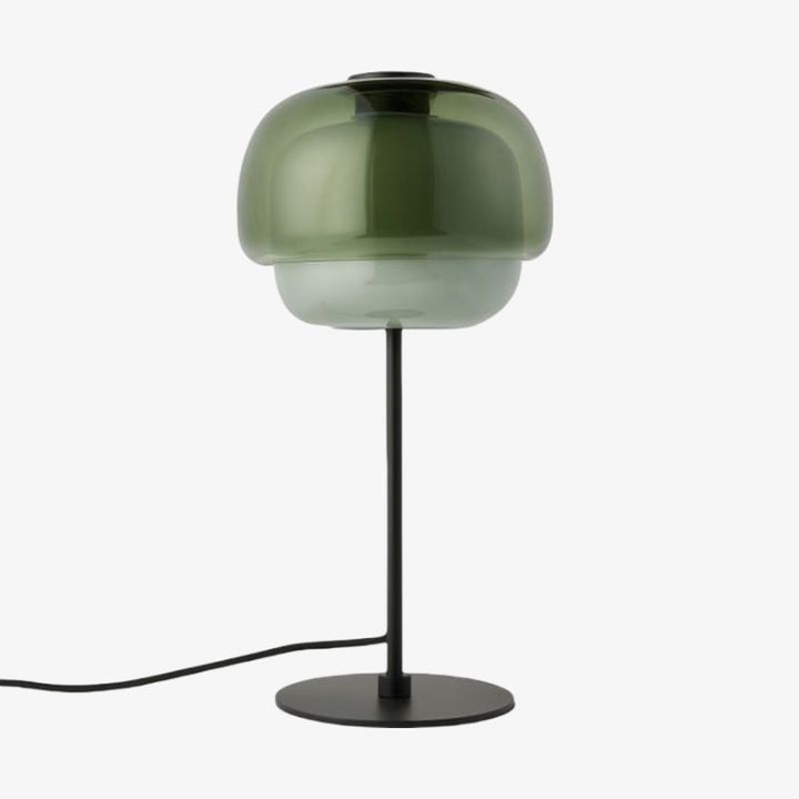 Clinco Mushroom Glass Retro Table Lamp for Living Room