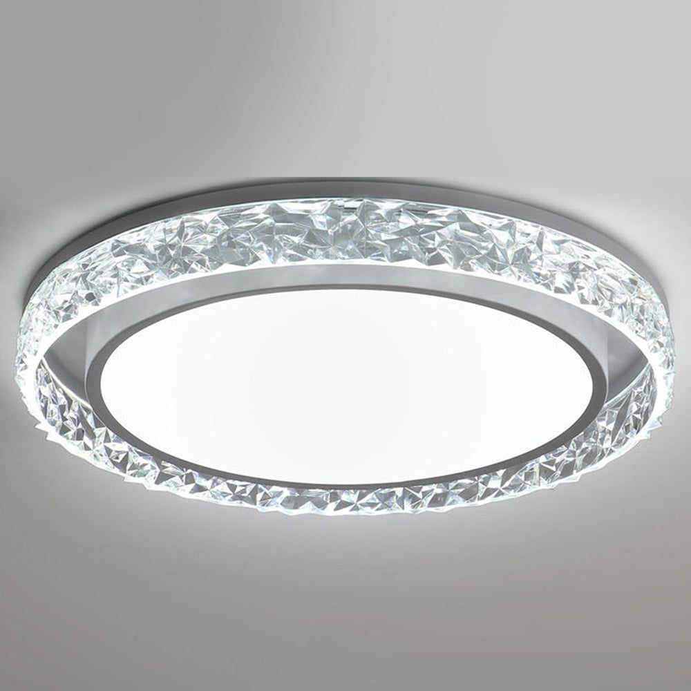 Minimalist Iron Ceiling Light – Flush Mount Modern Bedroom Fixture