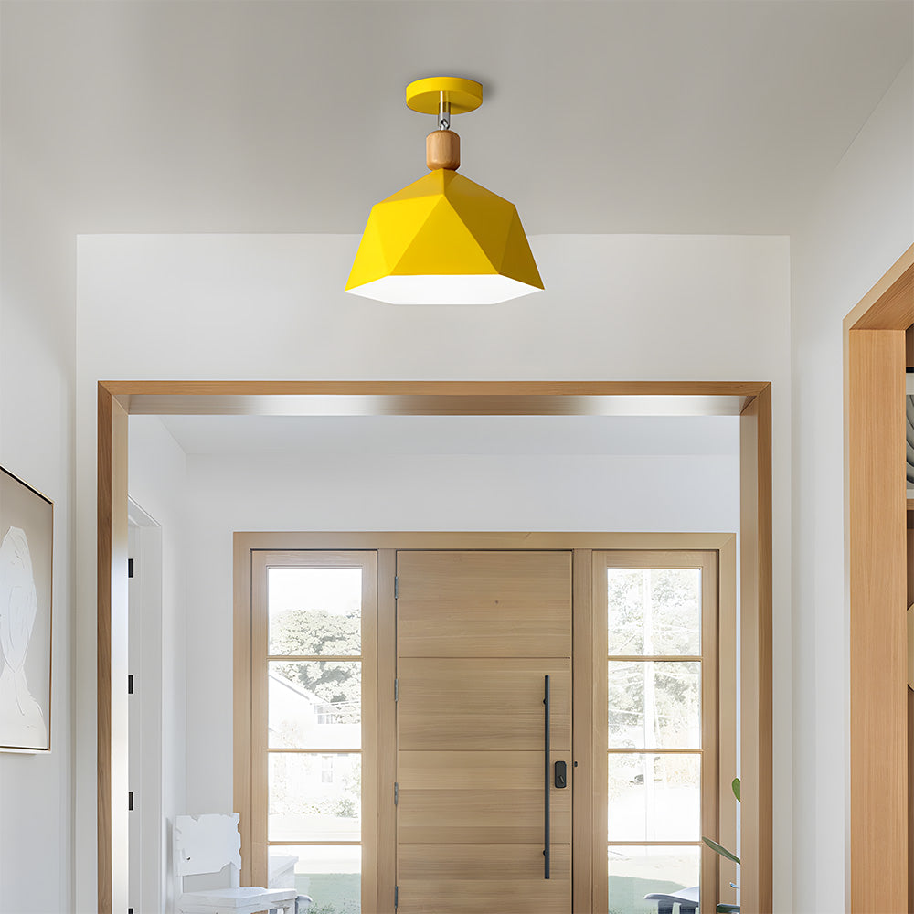 Macaron Organic Ceiling Light - Elegant Metal Ceiling Lamp for Hallway