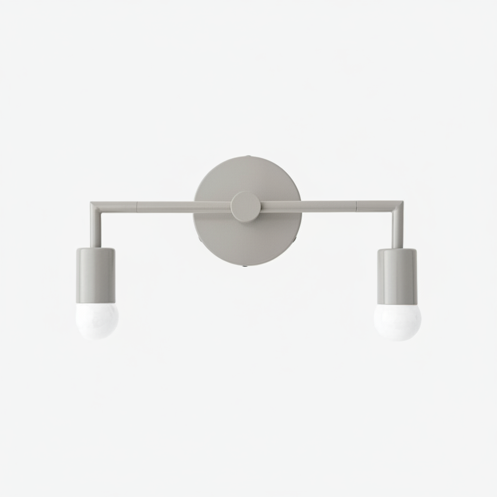 Mobilux Line Colorful Vanity Light - Modern Powder Coated Bathroom Sconce Fixture