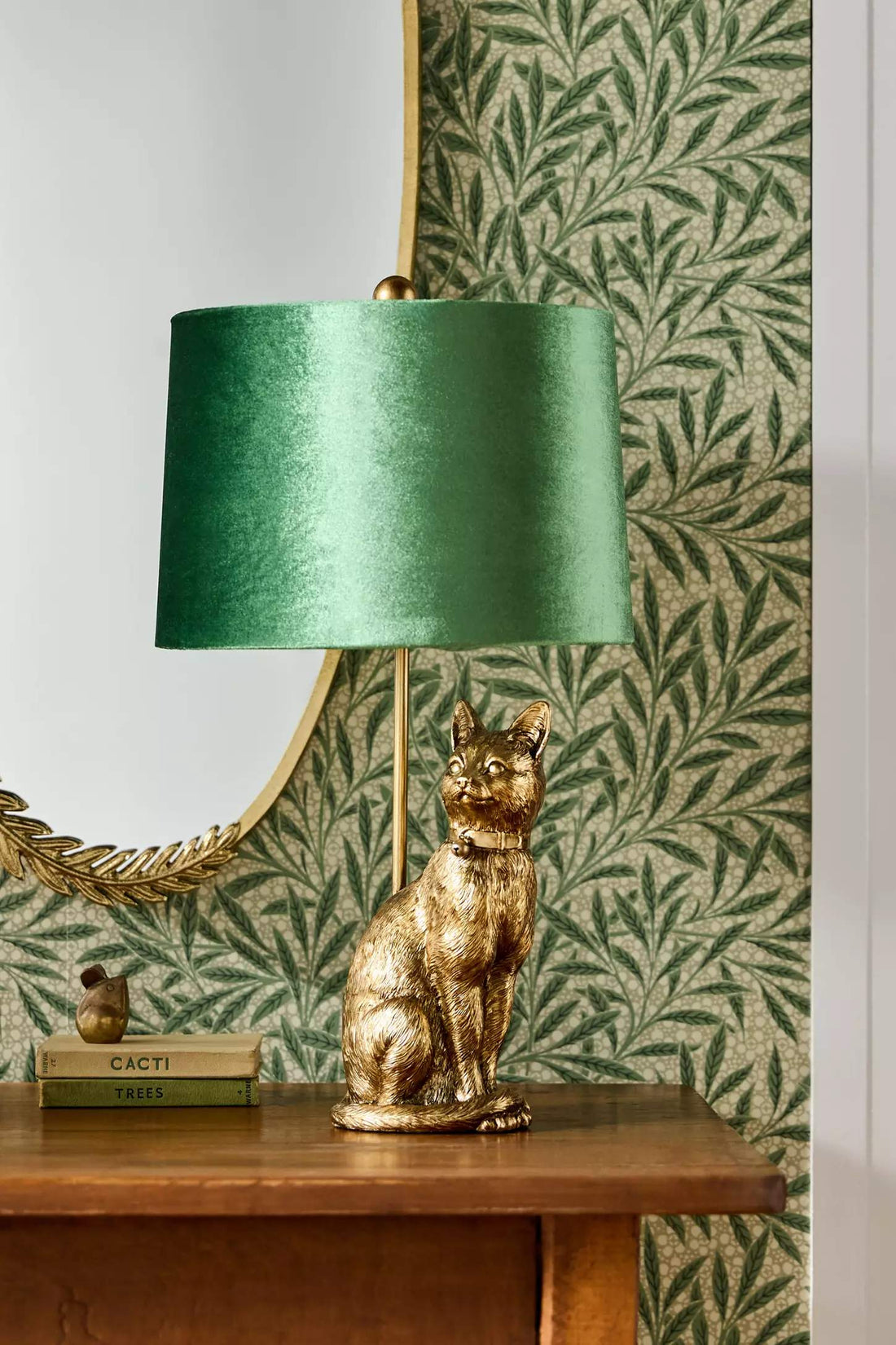 Pawdia Unique Table Lamp - Decorative Fabric Animal Bedside Lamp