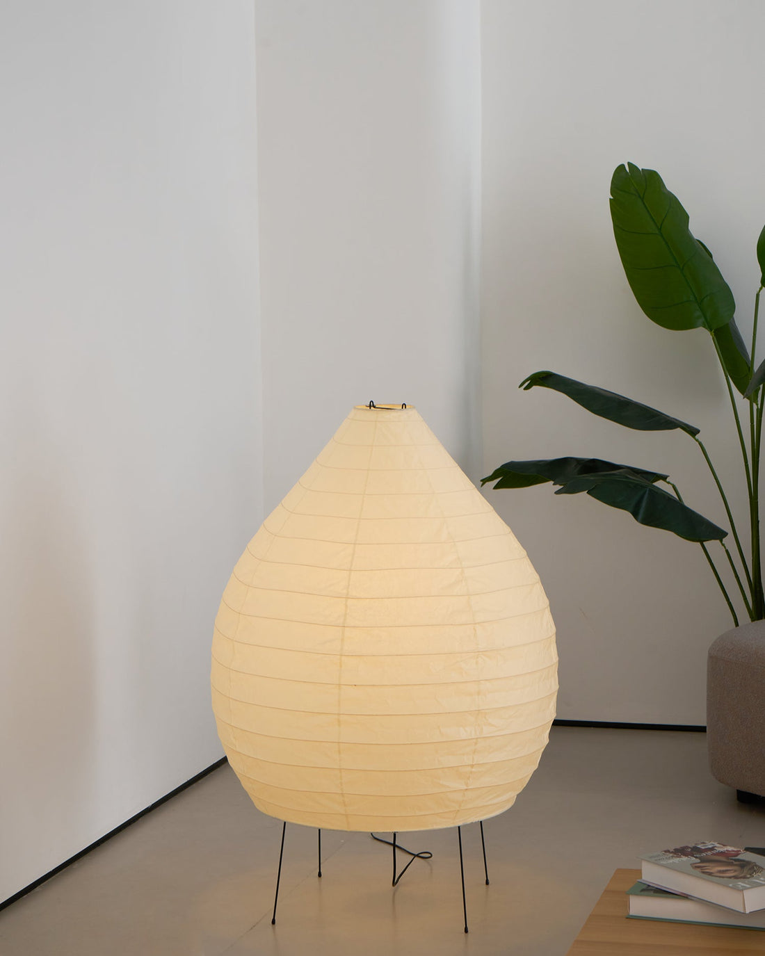 Stehlampe aus Washi-Papier – Laternendesign für Wohnzimmer &amp; Schlafzimmer