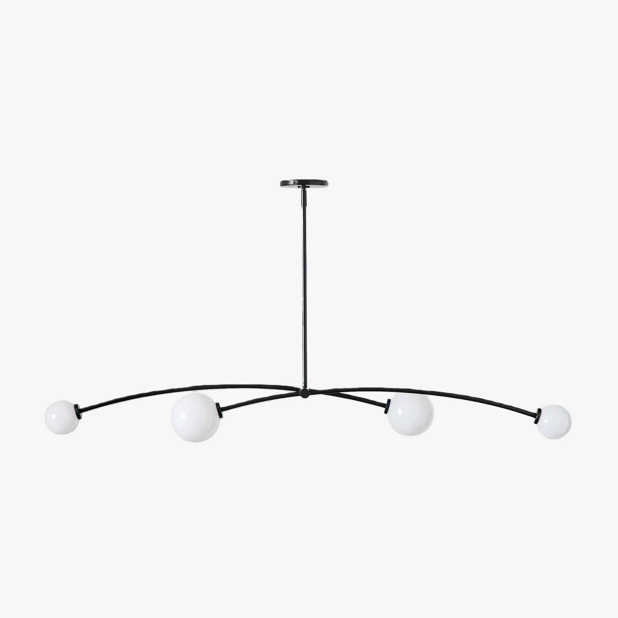 Arden Glass Pendant Chandelier – Minimalist Geometric Design for Modern Interiors