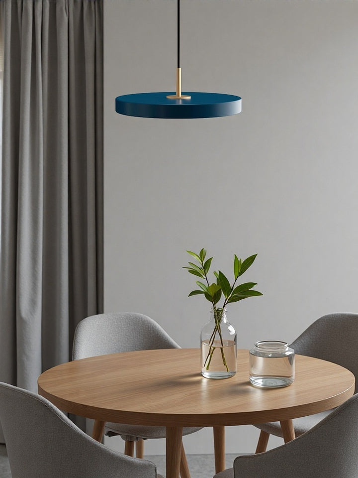 Asteria Minimalist Metal and Acrylic LED Pendant Light