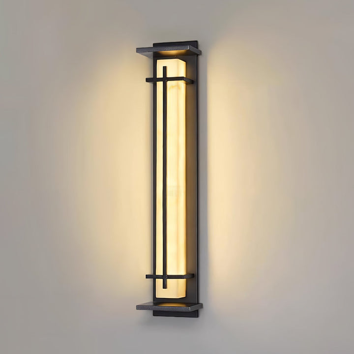 Quadratische Außenwandleuchte - Wasserdichte LED-Lampe für Garten &amp; Terrasse