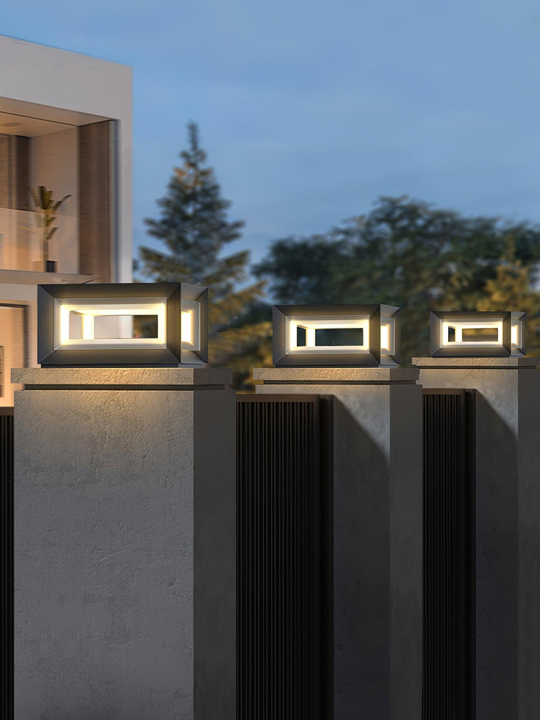 Outdoor Post Light - Waterproof LED Lamp for Garden, Patio & Pathway