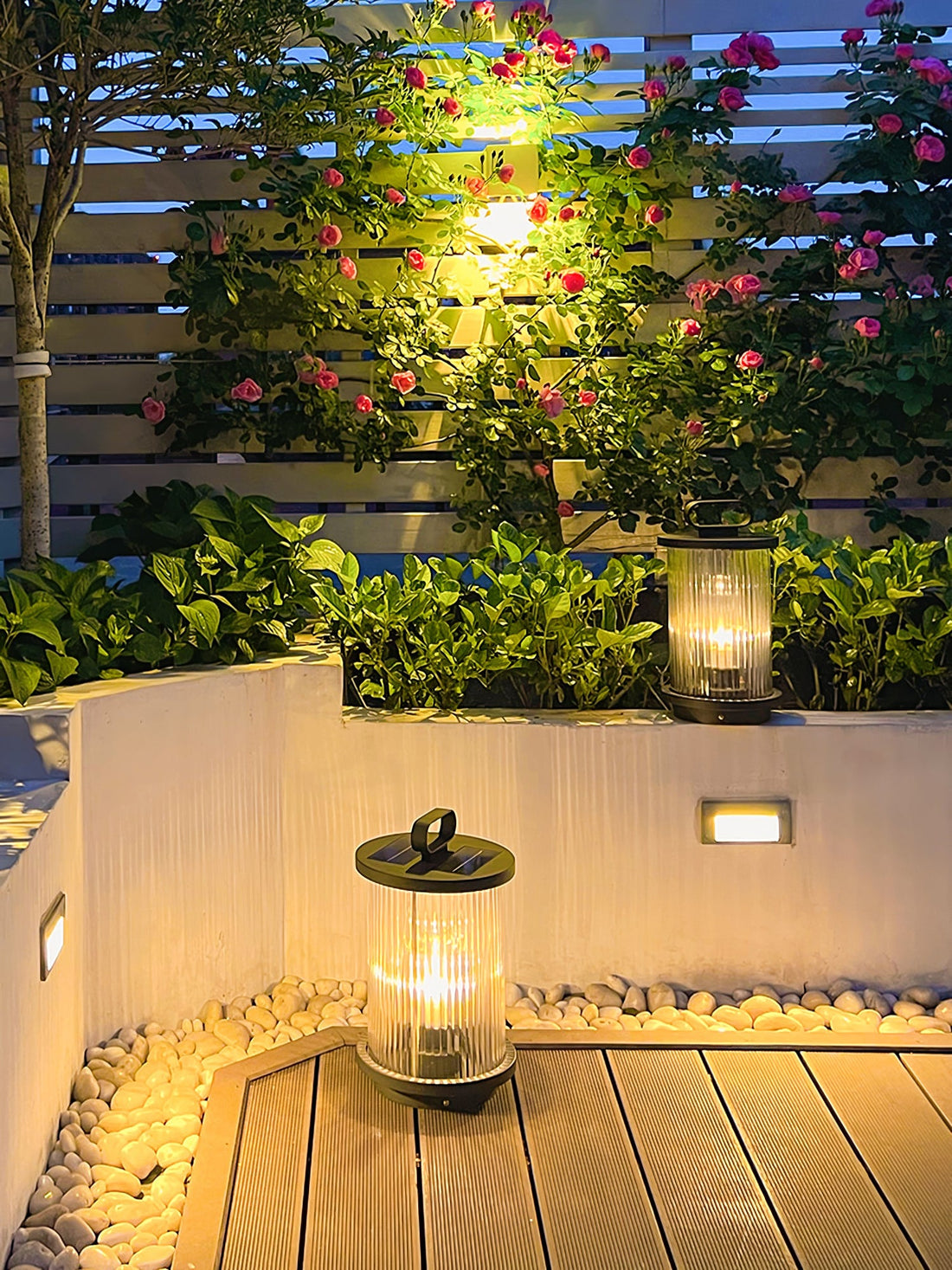 Lantern Garden Outdoor Light - Garden Outdoor Lamp Ideal for Walkways