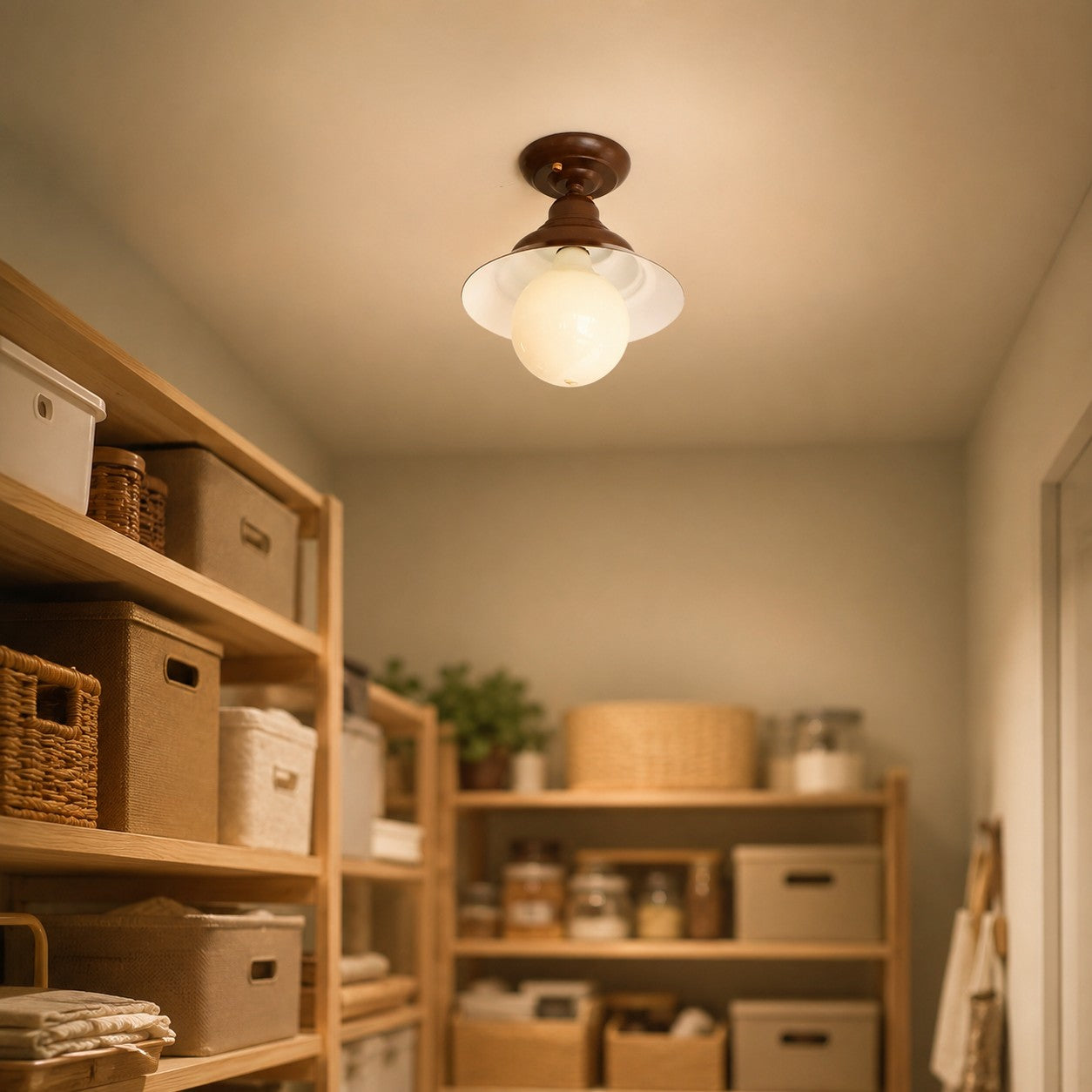 Vintage Metal Ceiling Light