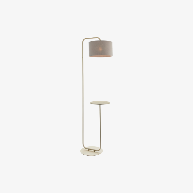 Lirra Multi-Functional Floor Lamp with Table-Top Design – Stylish Standing Lamp for Living Areas