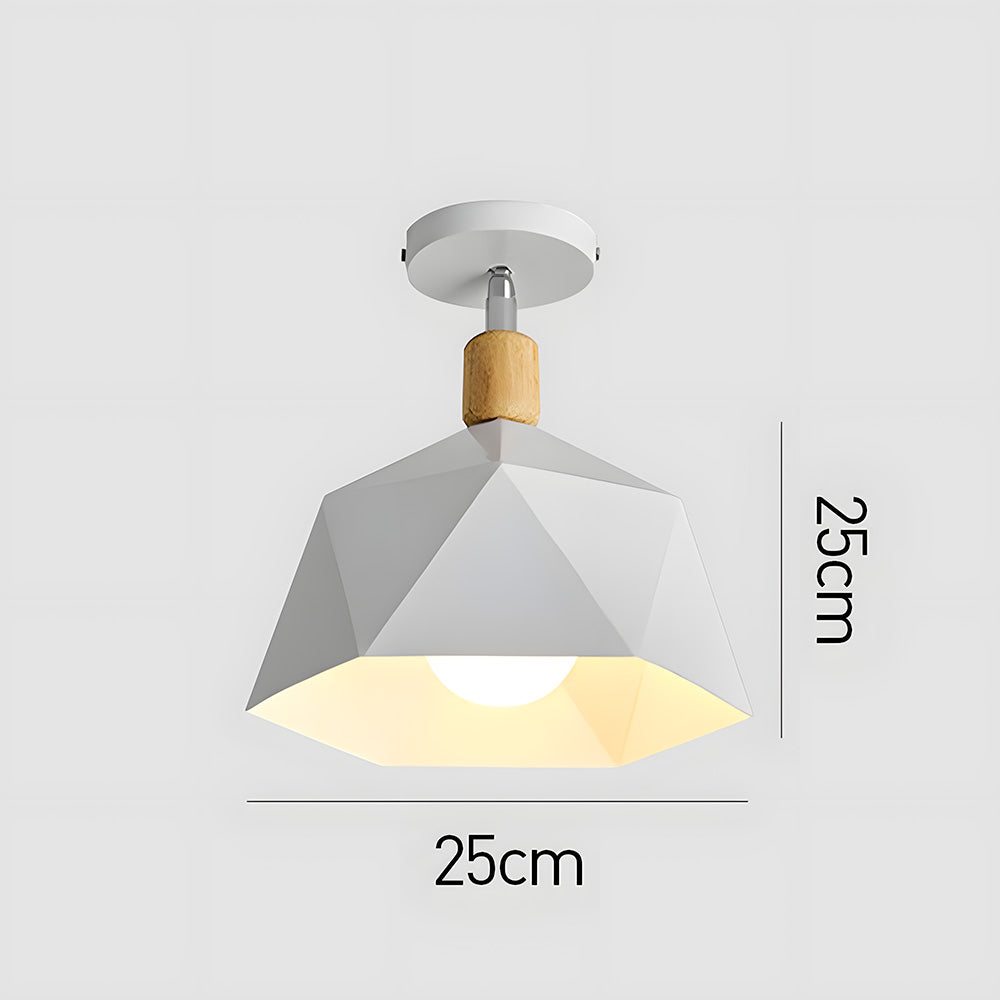 Macaron Organic Ceiling Light - Elegant Metal Ceiling Lamp for Hallway