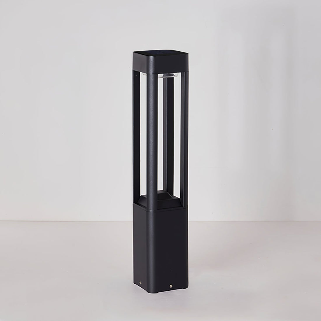 Rechteckige Gartenpollerleuchte - Moderne LED-Lampe für Wege