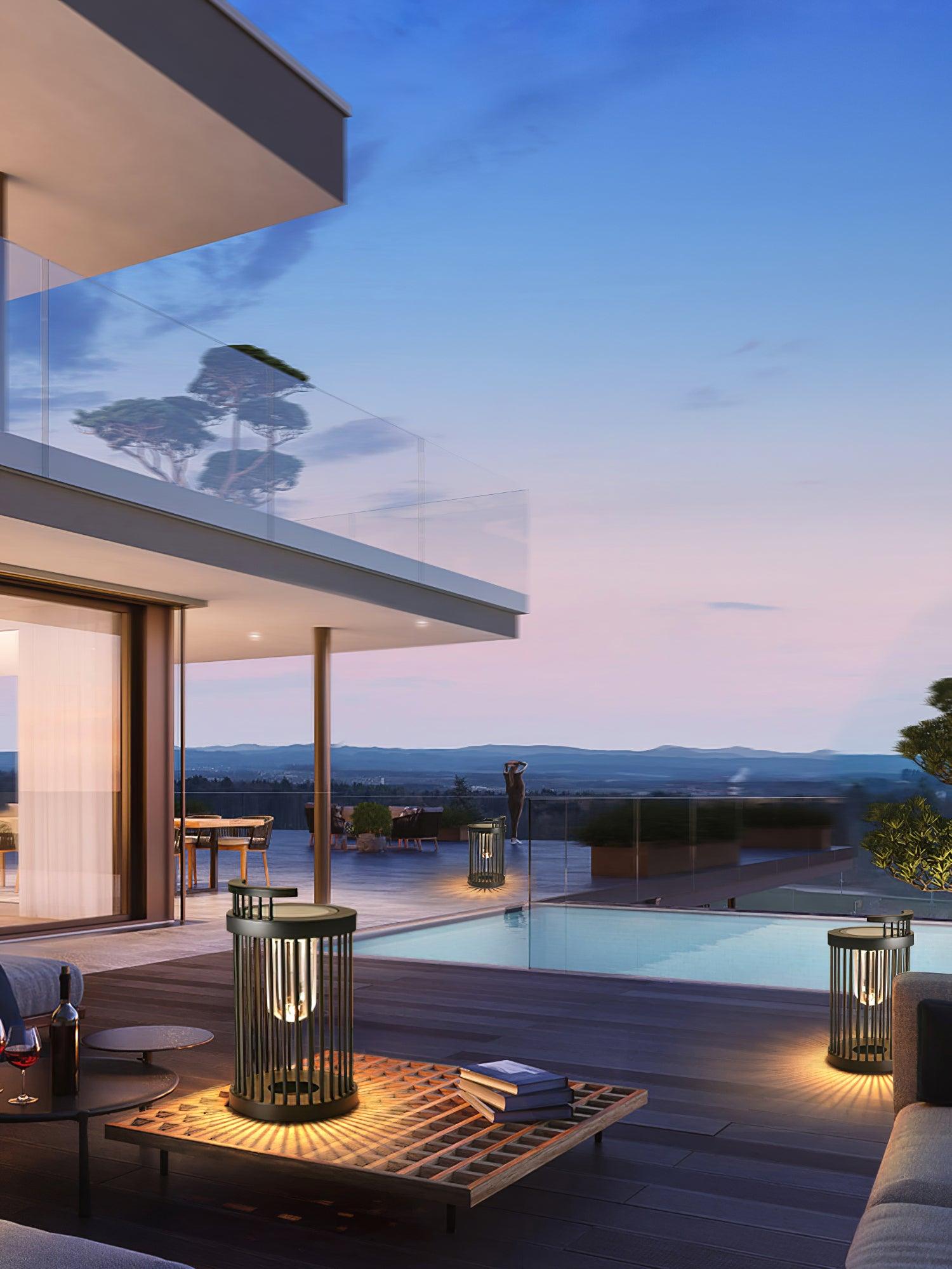 Acrylic Outdoor Light - Timeless Clear Lamp for Balcony