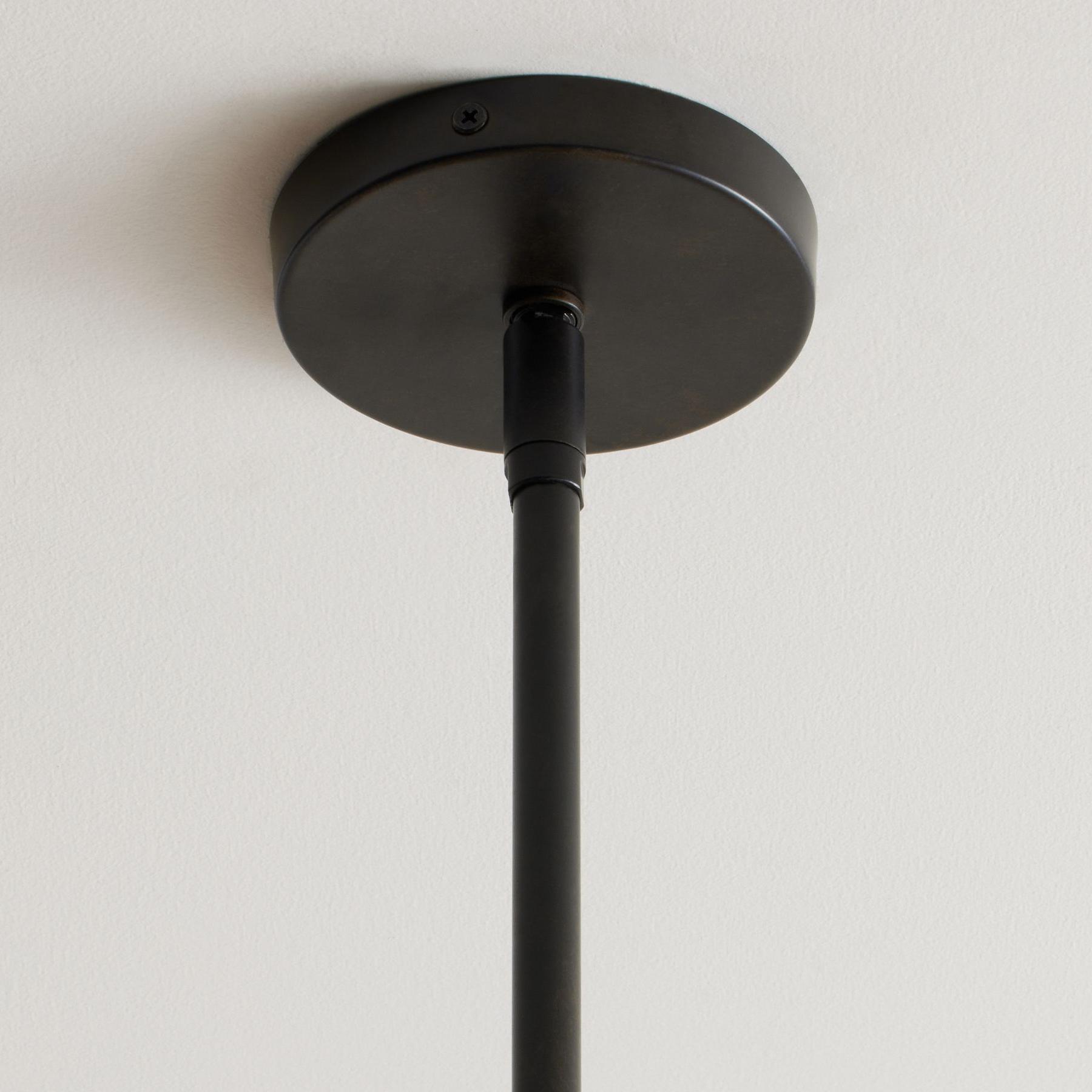 Ferrix Industial Iron Pendant Lamp - Glass Outdoor Lantern Lighting