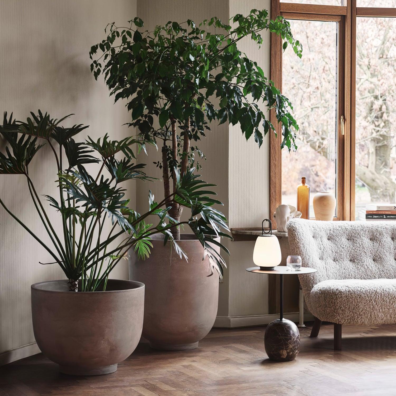 Lantern Table Lamp - USB Rechargeable Nordic Light for Indoor & Patio