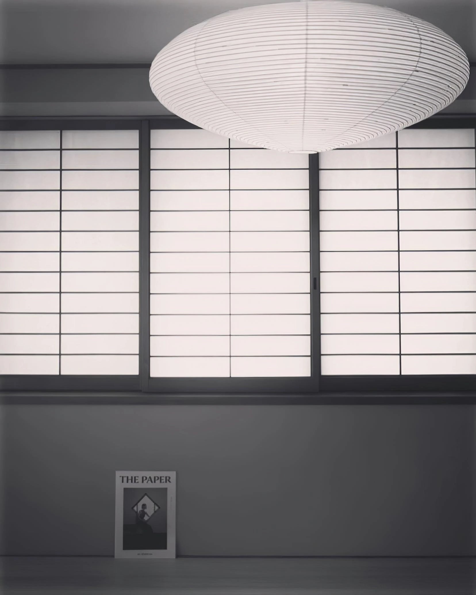 Mulberry Paper Plug-In Pendant Light