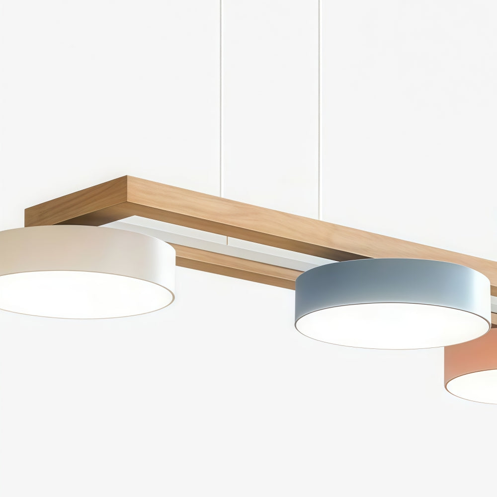 Orilumea Bird Chandelier - Wooden Lighting Fixture Modern Style for Living Room