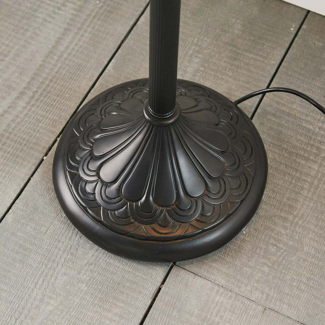 TF Dragonfly Motif Floor Lamp – Vintage Stained-Glass for Living Rooms
