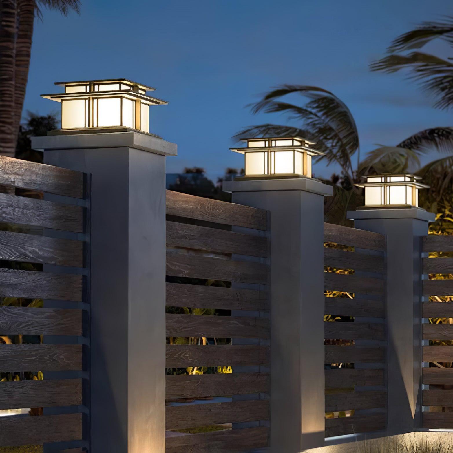 Pillar Outdoor Light - Durable Garden Lamp for Patio & Pathway