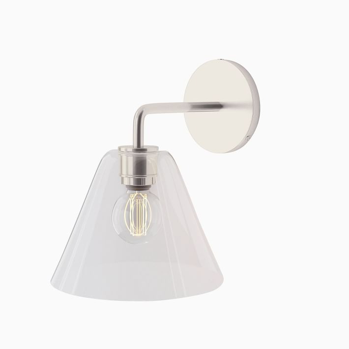 Conica Cone Wall Sconce - 1, 2, 3-Light Modern Glass Lighting