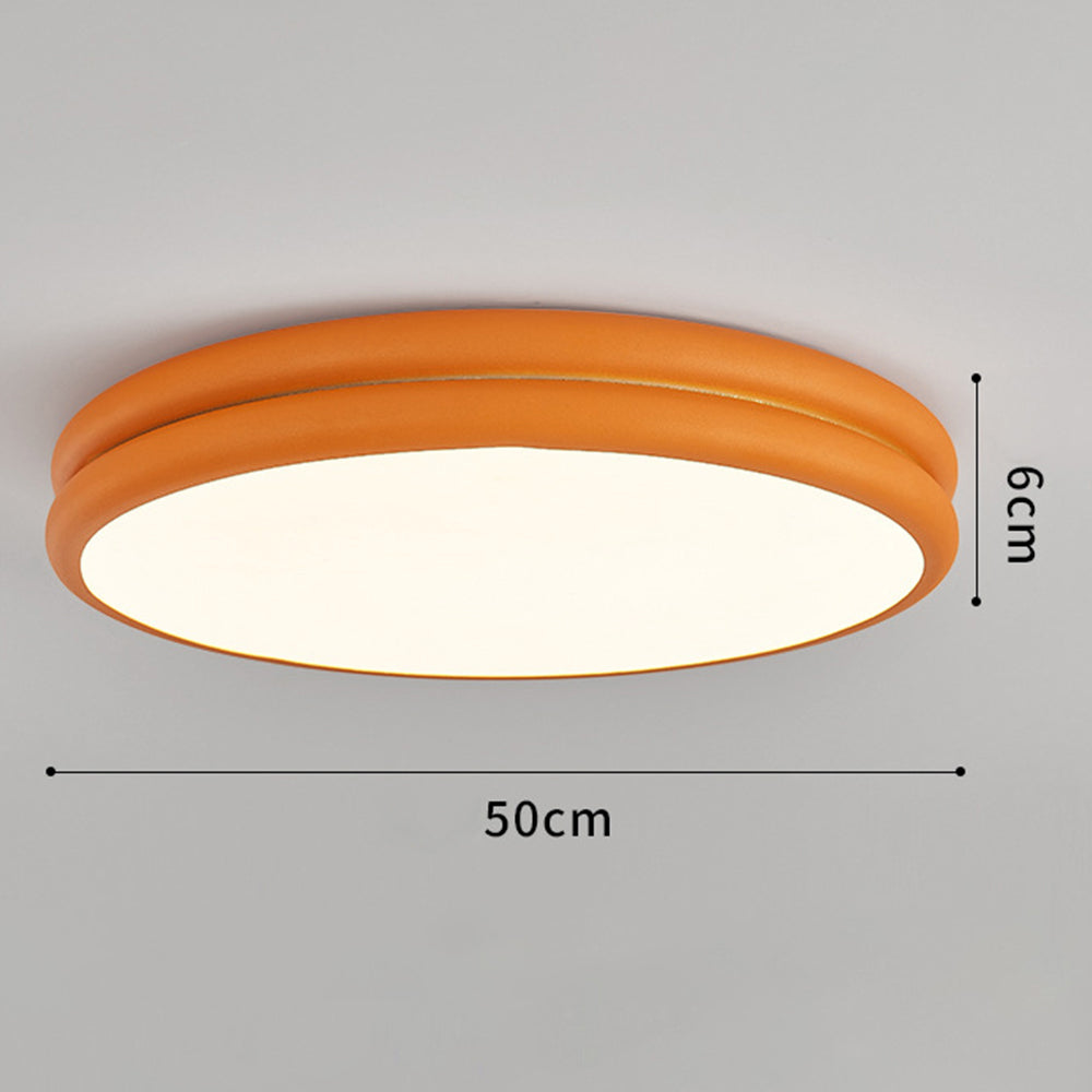 Bauhaus Iron LED Ceiling Light – Sleek Bedroom Lighting Fixture