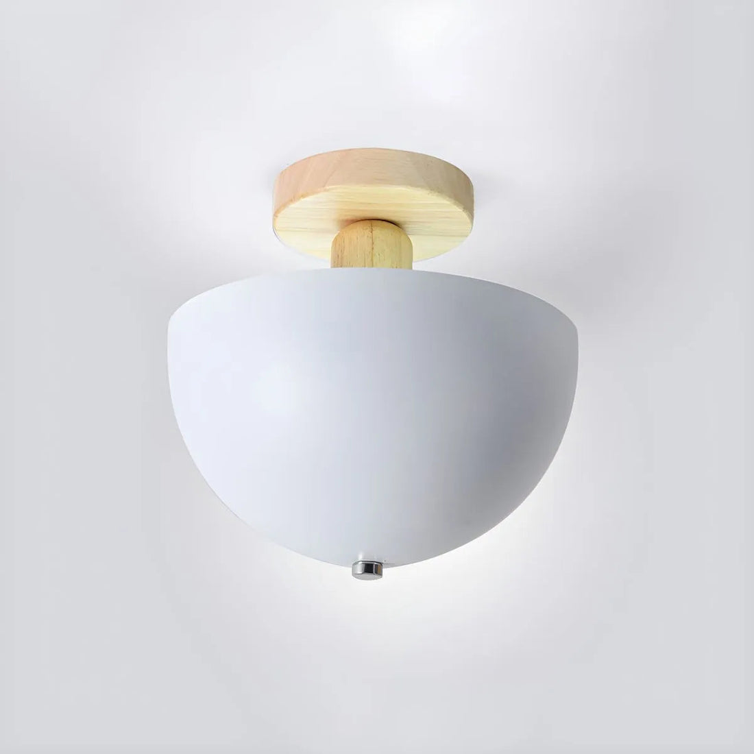 Modern Iron Ceiling Light - Round Fixture for Hallway