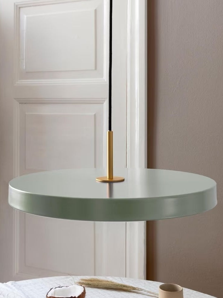 Asteria Minimalist Metal and Acrylic LED Pendant Light